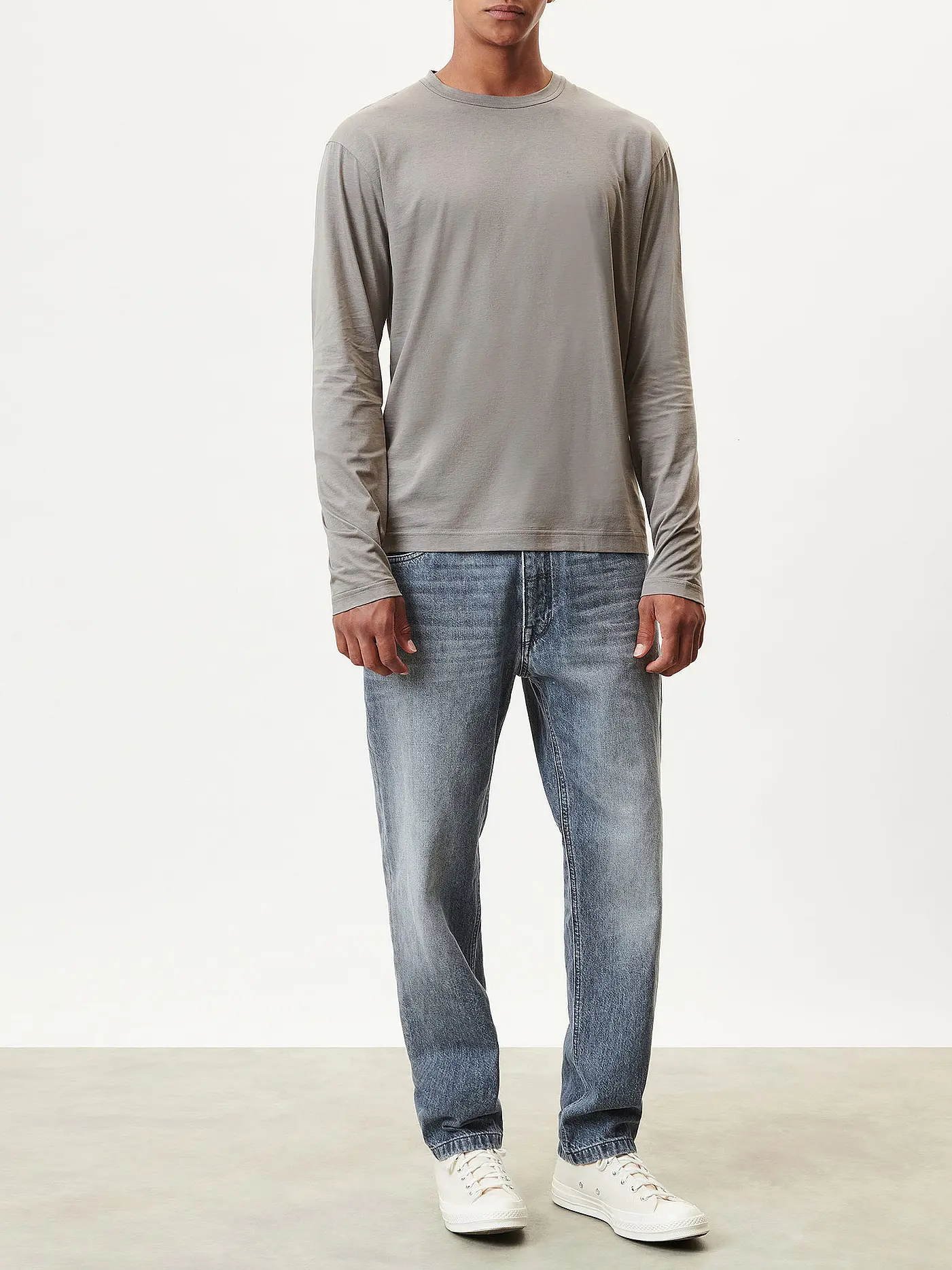 DRYKORN | Langarmshirt MILESH 1 | grau